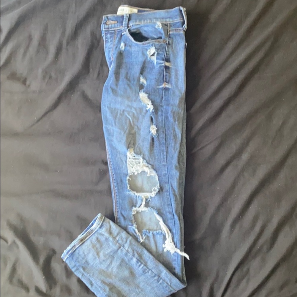 Khol’s Low Rise Skinny Ripped jeans